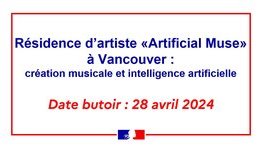 Résidence d'artiste « Artificial Muse » à Vancouver